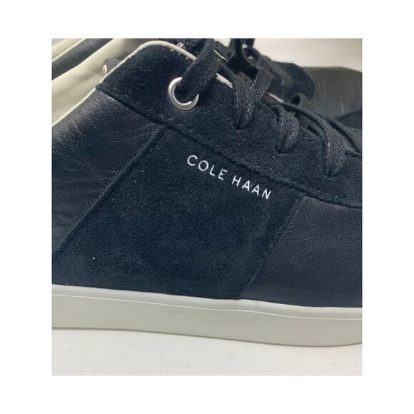 Cole Haan Grand Cross Court Leather & Suede Sneakers Women 8.5B - Picture 7 of 8